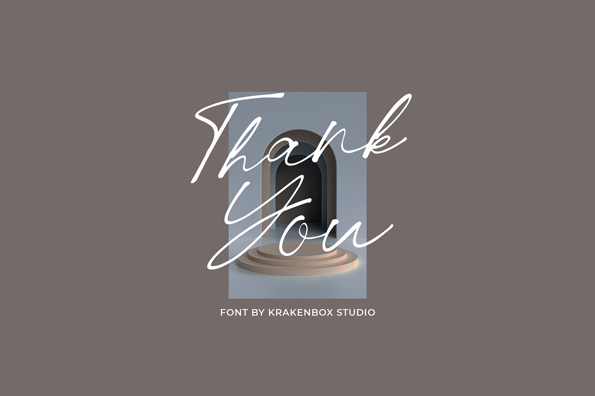 Pellegrie Signature - Script, a Script Font by Krakenbox Studio (Photo 12 of 12)