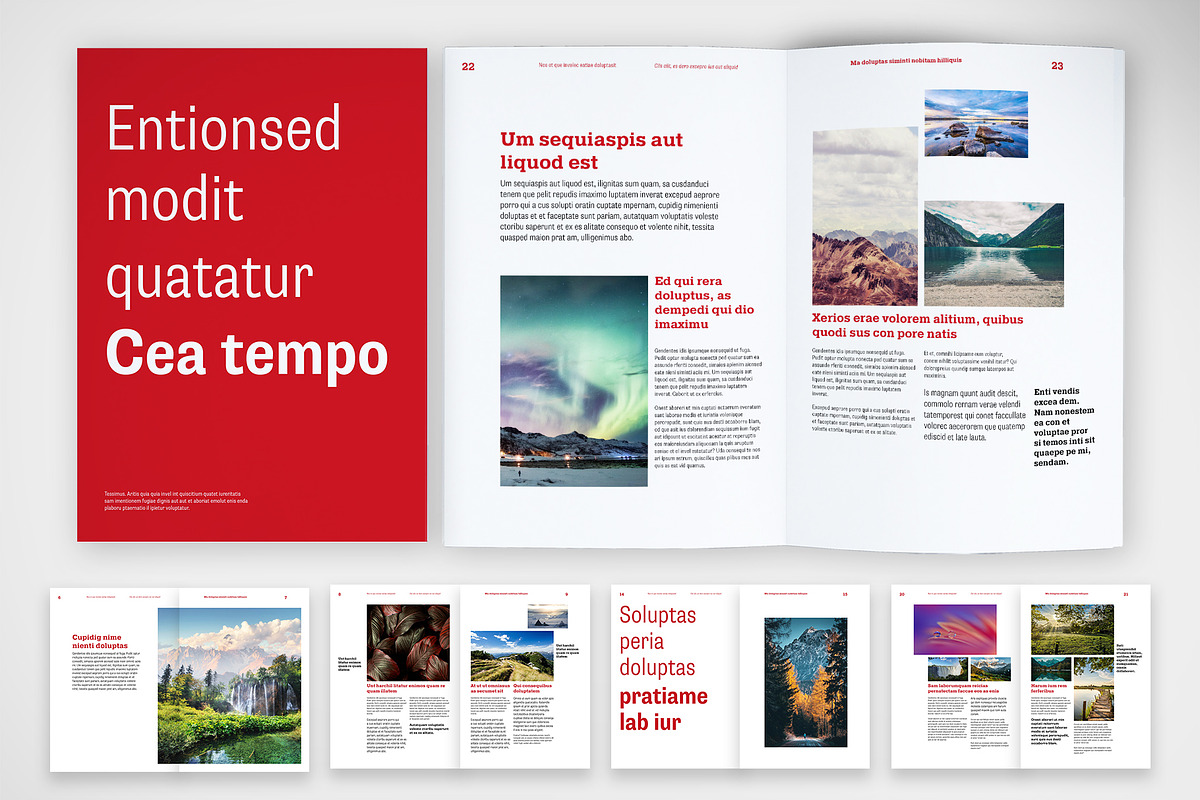 Vibrant Corporate Brochure, a Brochure Template by McLittle Stock (Photo 1 of 5)