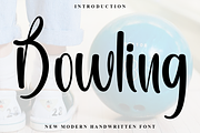 Bowling, a Handwritten Font by InermediaSTUDIO (Thumbnail 1 of 8)