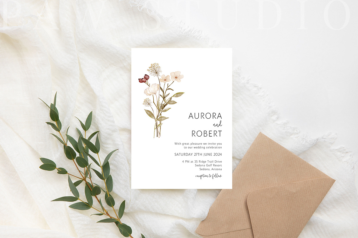 Card Mockup 5x7 Online Edit Canva, a Product Mockup by PawMockups 2 (Photo 4 of 8)