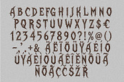 Gothic Rust Font, a Blackletter Font by Handmadefont (Thumbnail 2 of 15)