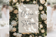 Modern Script Welcome Sign bd007, a Poster Template by TyphoonStudio (Thumbnail 6 of 10)