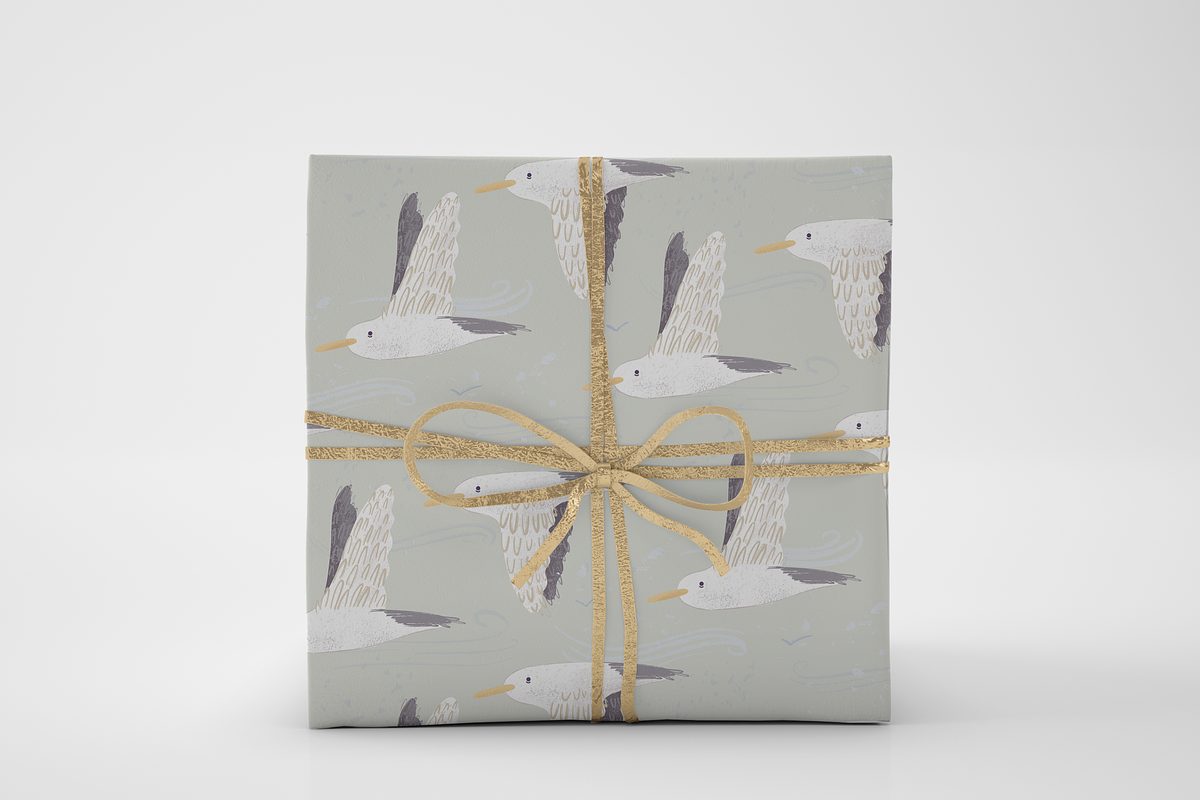 Seagull Pattern, a Pattern Graphic by Lady Bruniere Design (Photo 12 of 12)