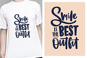 Smile is the best outfit lettering, a Decorative Illustration by Good Studio (Thumbnail 3 of 5)