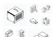Devices Isometric Icons, a Duotone Icon by Vectors Market (Thumbnail 12 of 16)