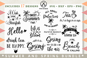Spring Summer SVG Bundle | MB26