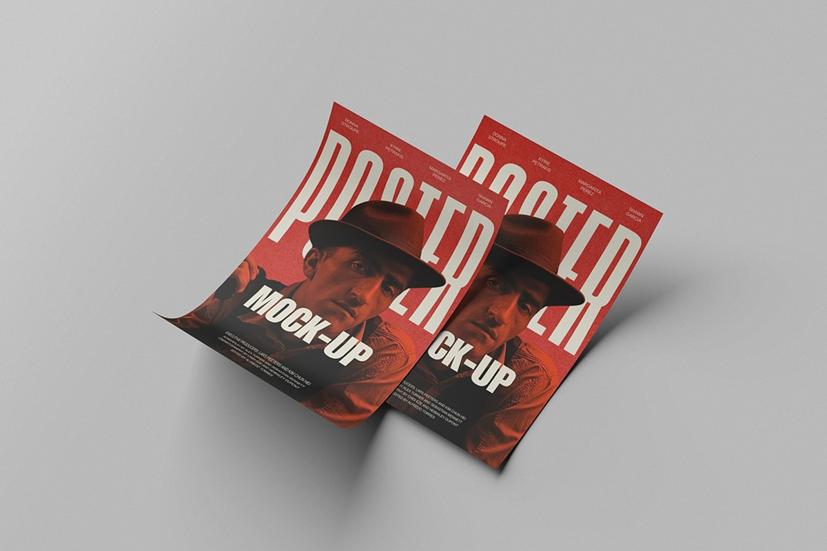 High Quality Poster A2 Mockup, a Books & Magazine Mockup by hokagata (Photo 5 of 5)