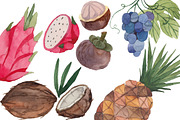 Watercolor fruit, an Illustration by risovanya (Thumbnail 3 of 4)