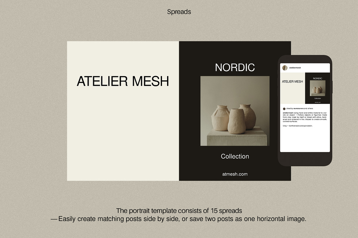 Social Media Pack | Mesh, a Social Media Template by Studio Viita (Photo 8 of 11)