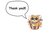 Cupcake Firecracker Cat PNG – Sublim, a Seasonal Illustration by Smillyy Threads (Thumbnail 6 of 6)