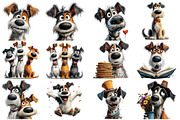 Whimsical Quirky Dogs Clipart, an Illustration by Sublimation Artist (Thumbnail 4 of 7)