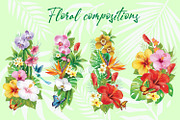 Tropical Flowers, an Illustration by ViktoriaARTprint (Thumbnail 6 of 10)
