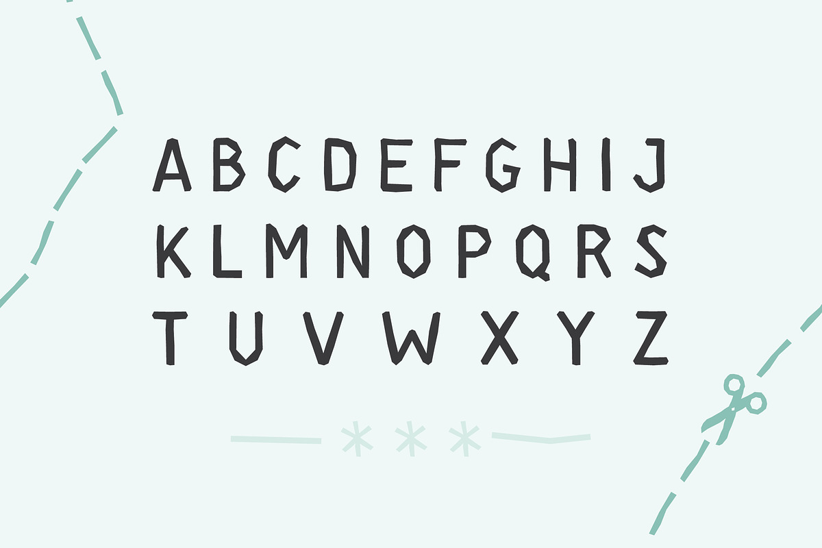 Vintii font preview 4