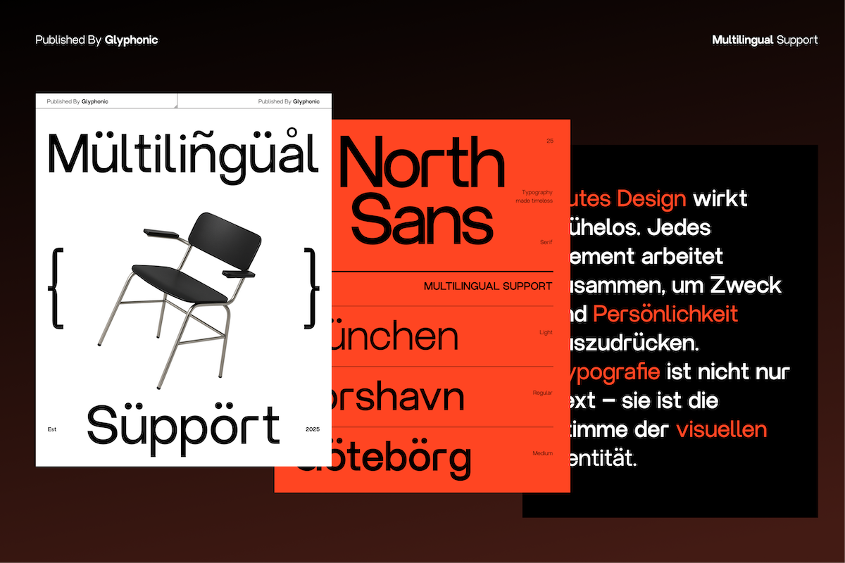 GC North Sans - Neo Modern Sans, a Sans Serif Font by Glyphonic (Photo 11 of 15)