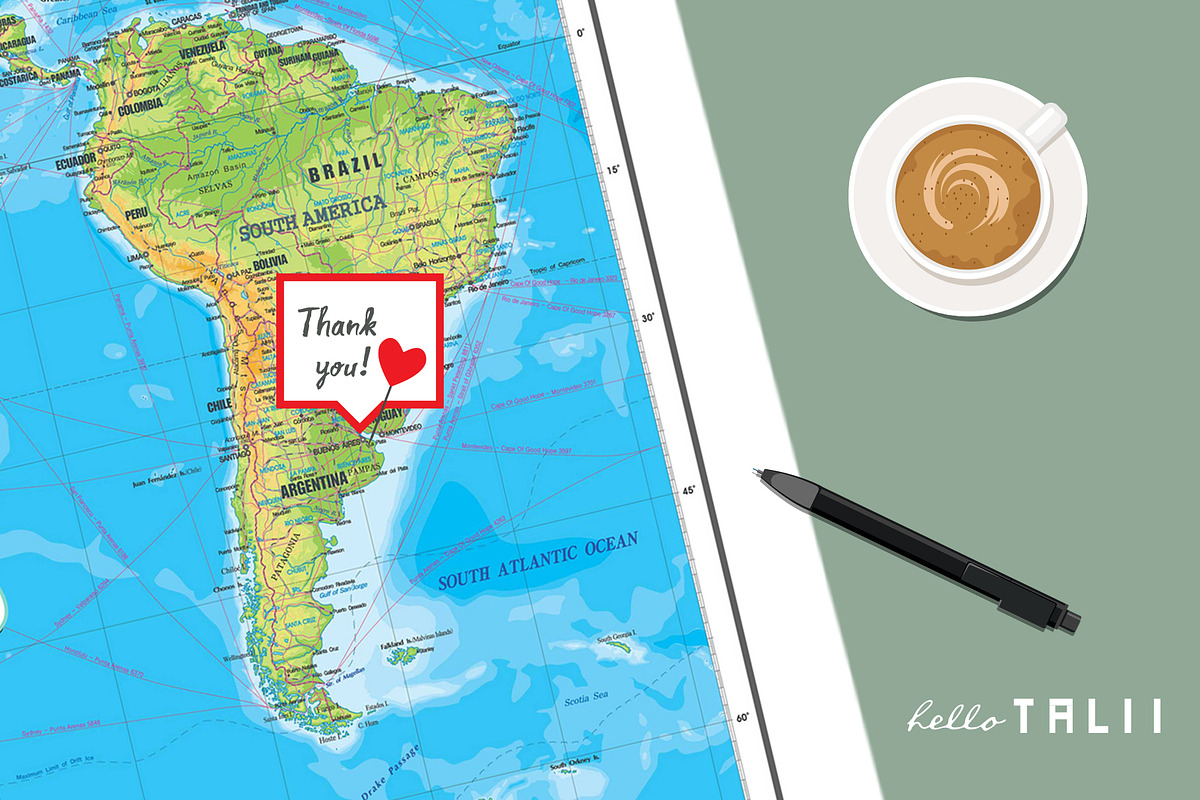 TRAVEL MAP- TRIP TRACKER, an Icon by Hello Talii (Photo 5 of 5)