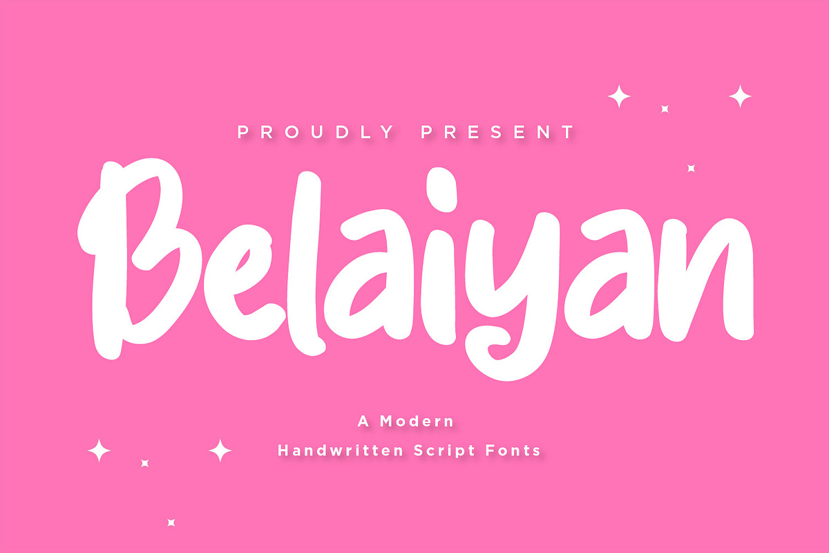 Belaiyan - Handwritten Script fonts, a Script Font by Nahar_std (Photo 1 of 12)