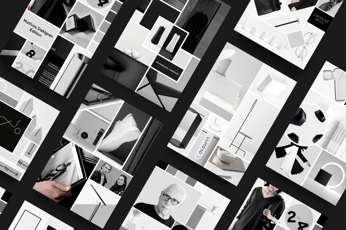 15 Pinterest Mood Board Templates, a Templates & Theme by William Hansen (Photo 3 of 4)