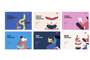 Startups flat vector illustrations, a Templates & Theme by Grivina's shop (Thumbnail 42 of 45)