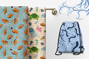 Underwater World Pattern, a Pattern Graphic by Michiru13 (Thumbnail 4 of 19)