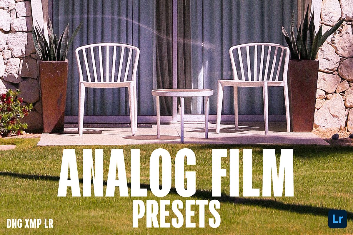 5 ANALOG FILM PRESETS | RETRO, a Plug-in Add-On by VHC GRAPHICS (Photo 1 of 6)