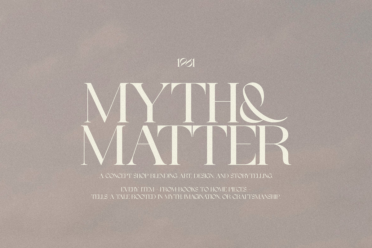 HERITAGE - ELEGANT & CLASSICAL SERIF, a Serif Font by Mikhail Fukurou (Photo 6 of 8)