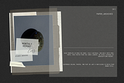 Paper Archives Social Media Template, a Social Media Template by Alina Karpenko (Thumbnail 2 of 9)
