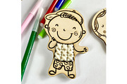 Laser cut SVG files for kids, an Object Graphic by Bubert Art (Thumbnail 4 of 7)