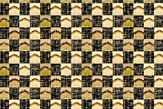 Earthy Barkcloth Beige and Brown, a Pattern Graphic by Sharon Schwalbe (Thumbnail 2 of 2)