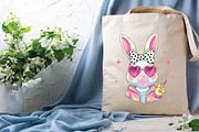 Glitter Easter Bunny Coquette Png, an Illustration by DreamPrint404 (Thumbnail 3 of 6)