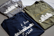 29 City Skyline Silhouettes Set 3, a Work Illustration by Booblgum (Thumbnail 6 of 8)