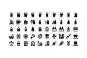 50 Beer Icons, an Outline Icon by Side Project (Thumbnail 3 of 8)