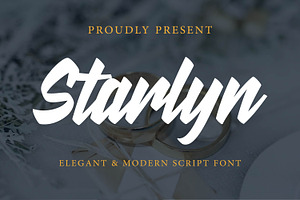 Starlyn - Stylish Script Font, a Font by Gumrega Studio