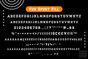 Fox Sport 6 Fonts Style, a Slab Serif Font by Fox7 By Rattana (Thumbnail 7 of 12)