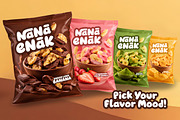 Nakor Mopay - Snack Display Font, a Handwritten Font by trabaskriya (Thumbnail 4 of 9)