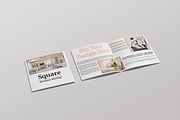 Square Bifold Brochure Mockup, a Print Template by rahmatmoscae (Thumbnail 8 of 16)