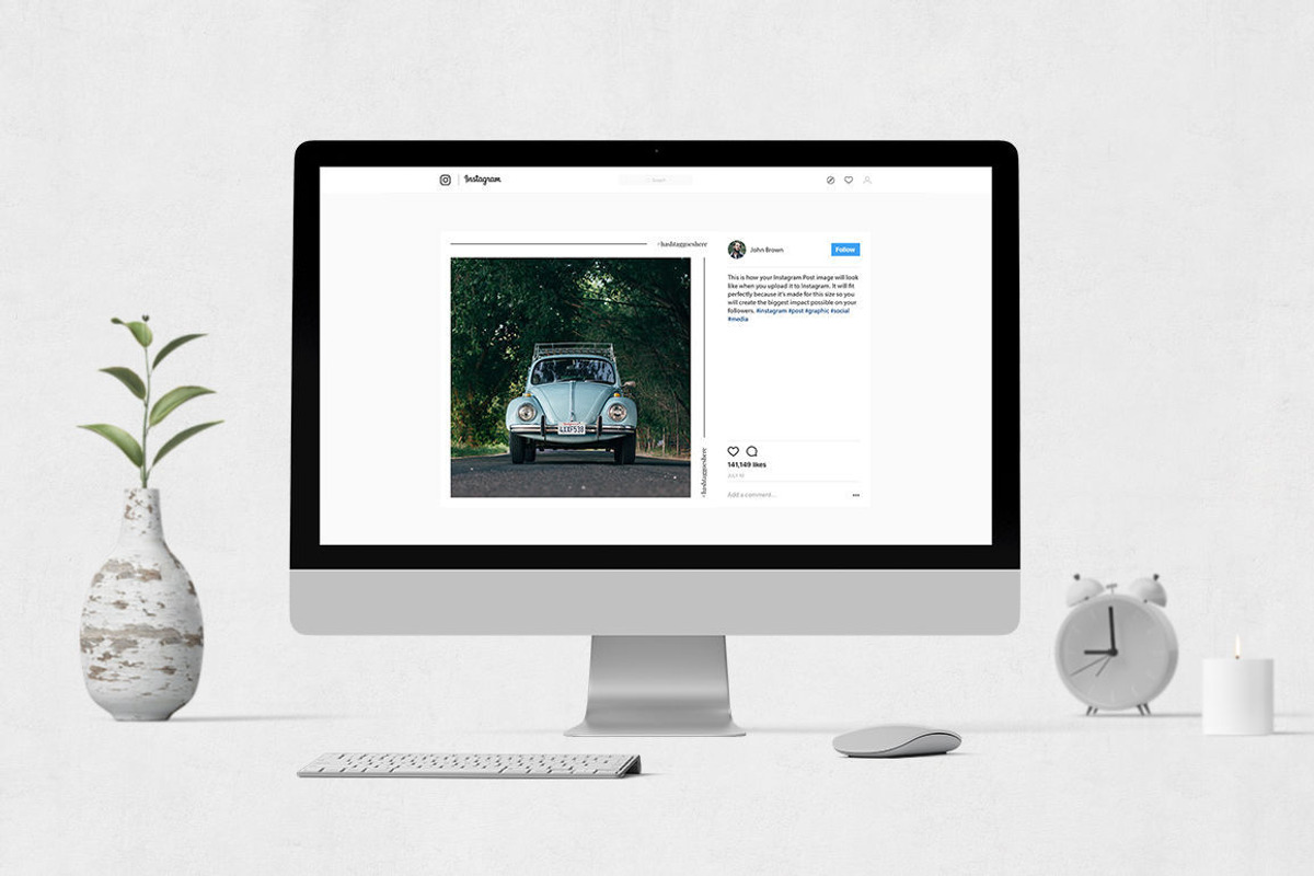 Classic Cars Instagram Posts, a Social Media Template by Social Corner Graphics (Photo 4 of 8)