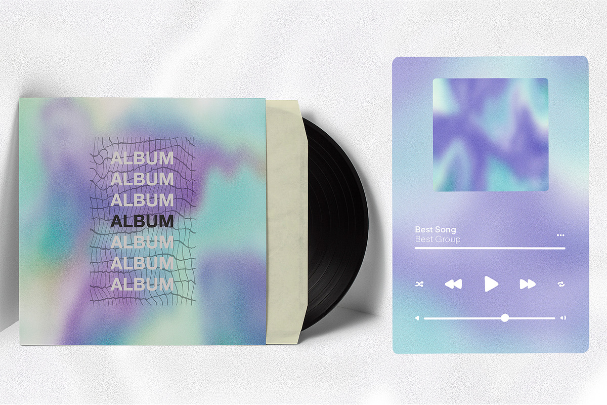 Retro Gradient Collection, a Texture Graphic by Almazova Dolzhenko (Photo 4 of 12)