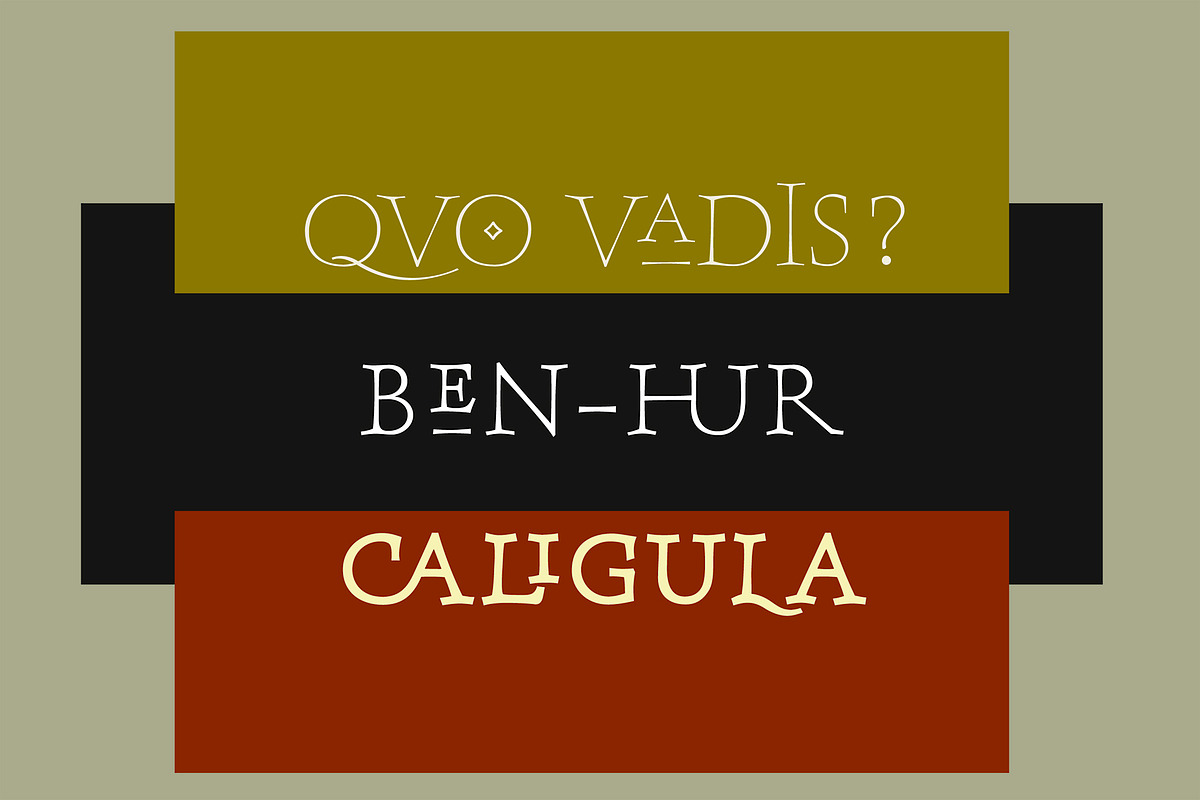 Sursum, a Serif Font by TeGeType foundry (Photo 3 of 5)