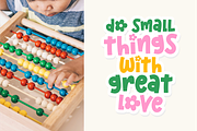 Wildflower School - Display Font, a Handwritten Font by Keithzo (Thumbnail 2 of 11)