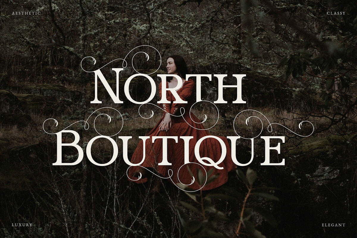 North Boutique, a Serif Font by epicatype (Photo 1 of 7)