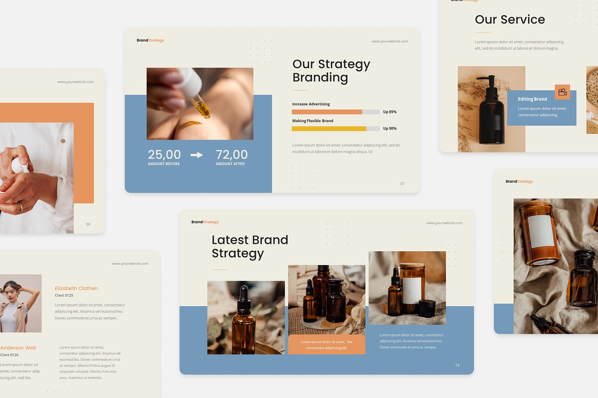 Brand Strategy PowerPoint, a Presentation Template by Annora Studio (Photo 4 of 5)