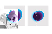 Vibrant gradient blurs, a Texture Graphic by Polar Vectors (Thumbnail 7 of 11)