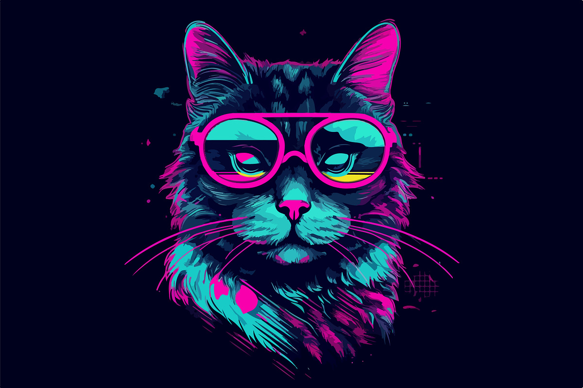 24 t-shirt designs bundle., an Animal Illustration by Fractal fonts & graphics (Photo 5 of 25)
