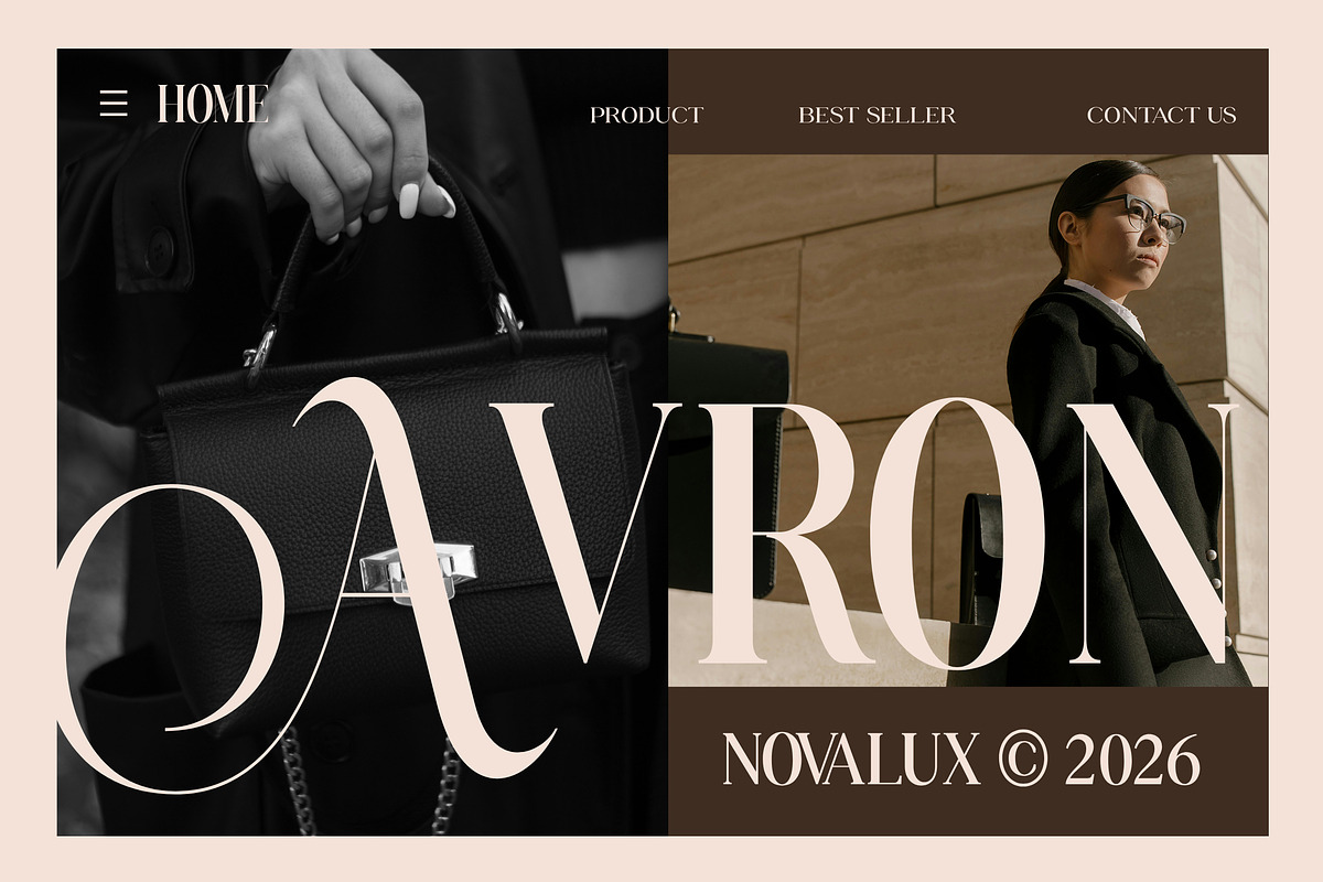 Novalux, a Serif Font by Matra Creative (Photo 11 of 16)