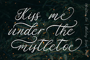 Christmas Eve. Holiday Script font., a Script Font by ClipArtRoom (Thumbnail 7 of 10)