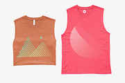 Bella Canvas 3483 Muscle Tank Mockup, a Shirt Mockup by GraphicHero (Thumbnail 7 of 9)