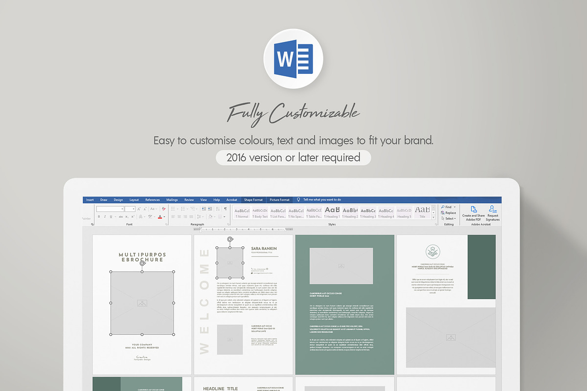 Brochure Template 02, a Brochure Template by BrochuresFactory (Photo 7 of 7)