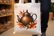 Lovely Autumn Watercolor Clipart, an Illustration by Rose Art (Thumbnail 4 of 7)