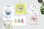 Spring Clipart, a Seasonal Illustration by Nadezhda Mikhailova (Thumbnail 4 of 11)