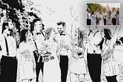 25 Sketch Action Bundle!, an Action Add-On by Vatdesign (Thumbnail 3 of 11)